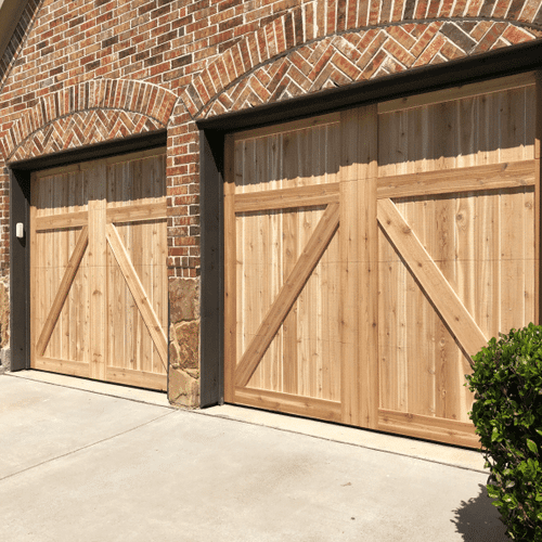 Cedar Garage Doors