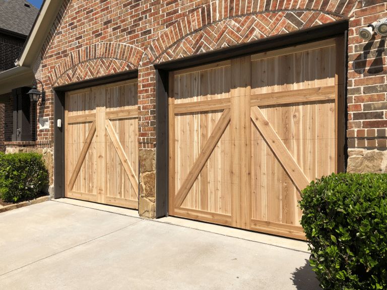 Cedar Garage Doors