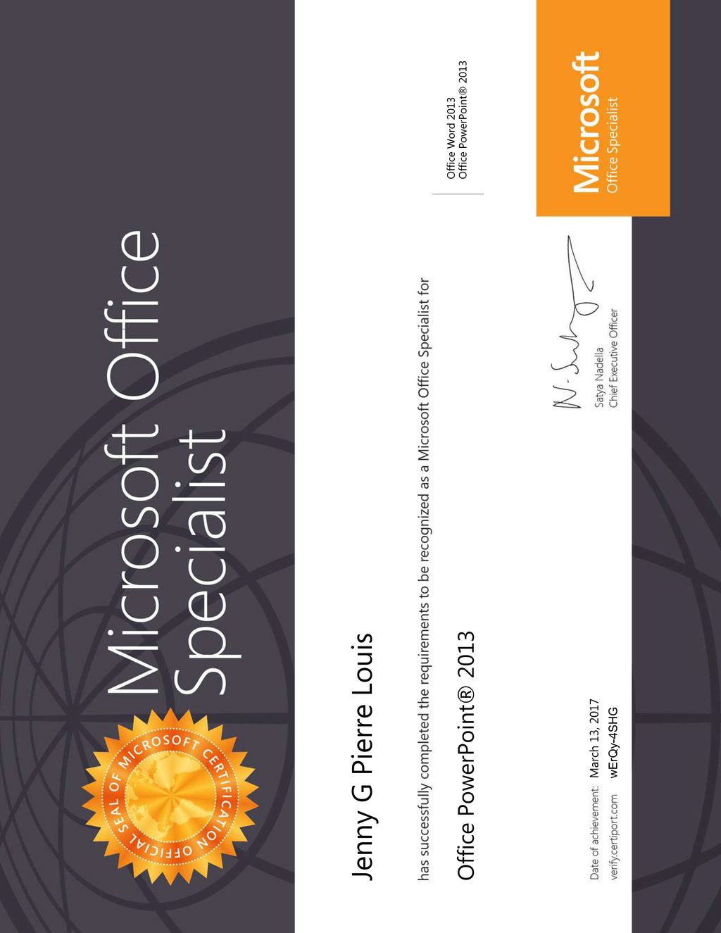 PowerPoint Certification