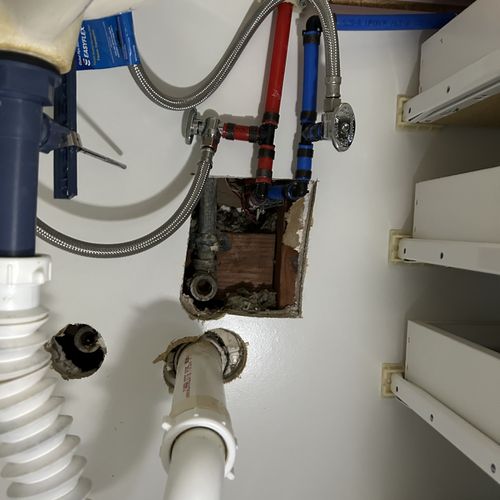 Plumbing Pipe Installation or Replacement