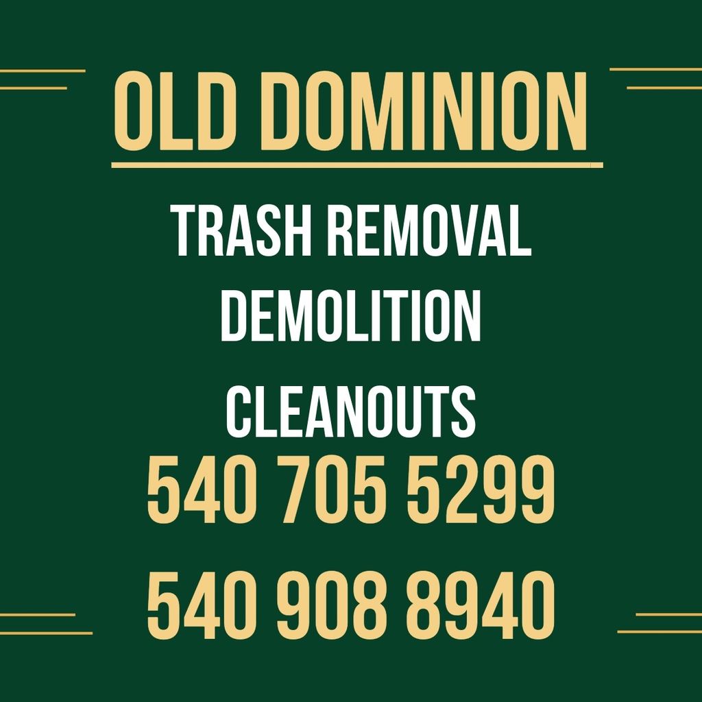 Old Dominion Trash Removal and Demolition
