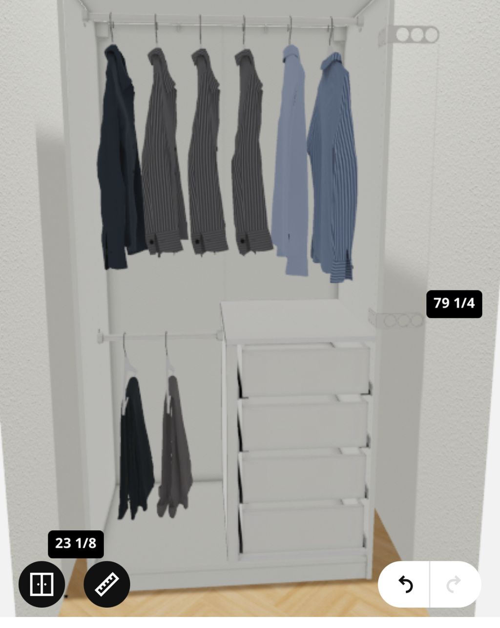 Closet and Shelving System Installation