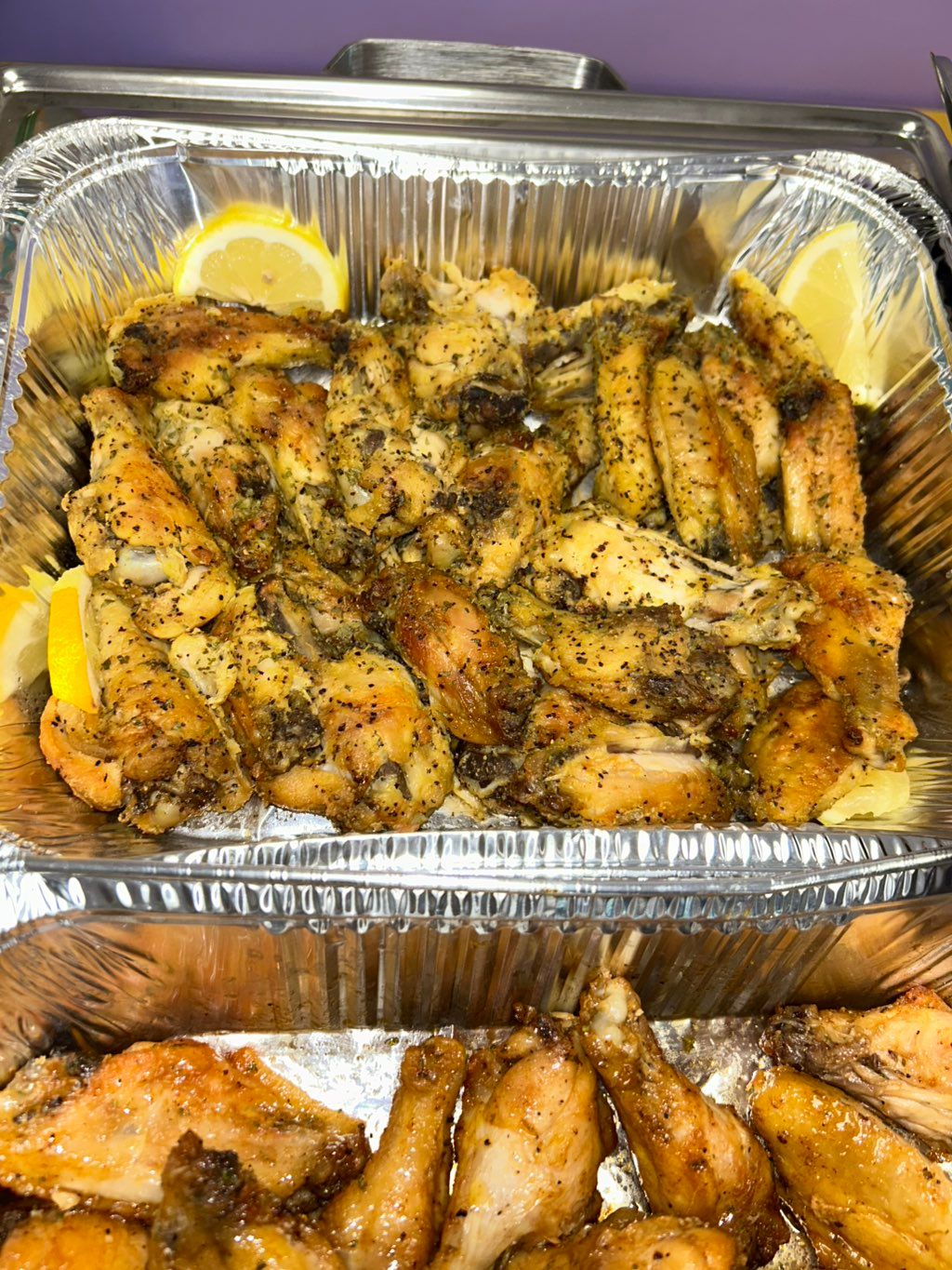 Lemon pepper wings 