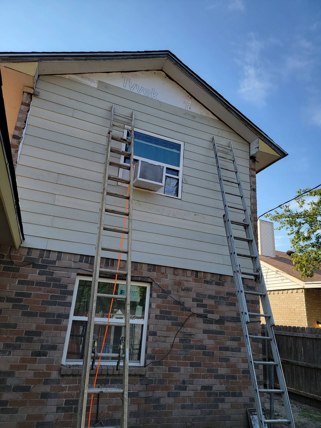 before put siding 