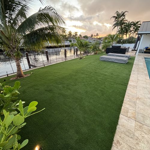 Artificial Turf Installation