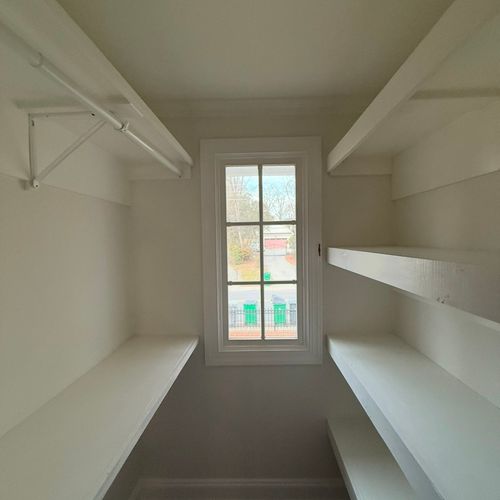 Closet and Shelving System Installation