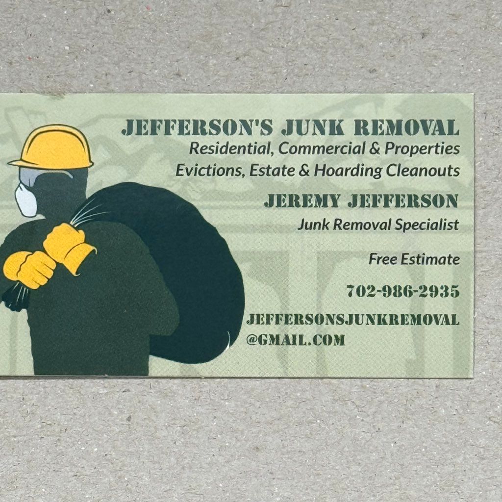 Jefferson’s Junk Removal & Tree Service