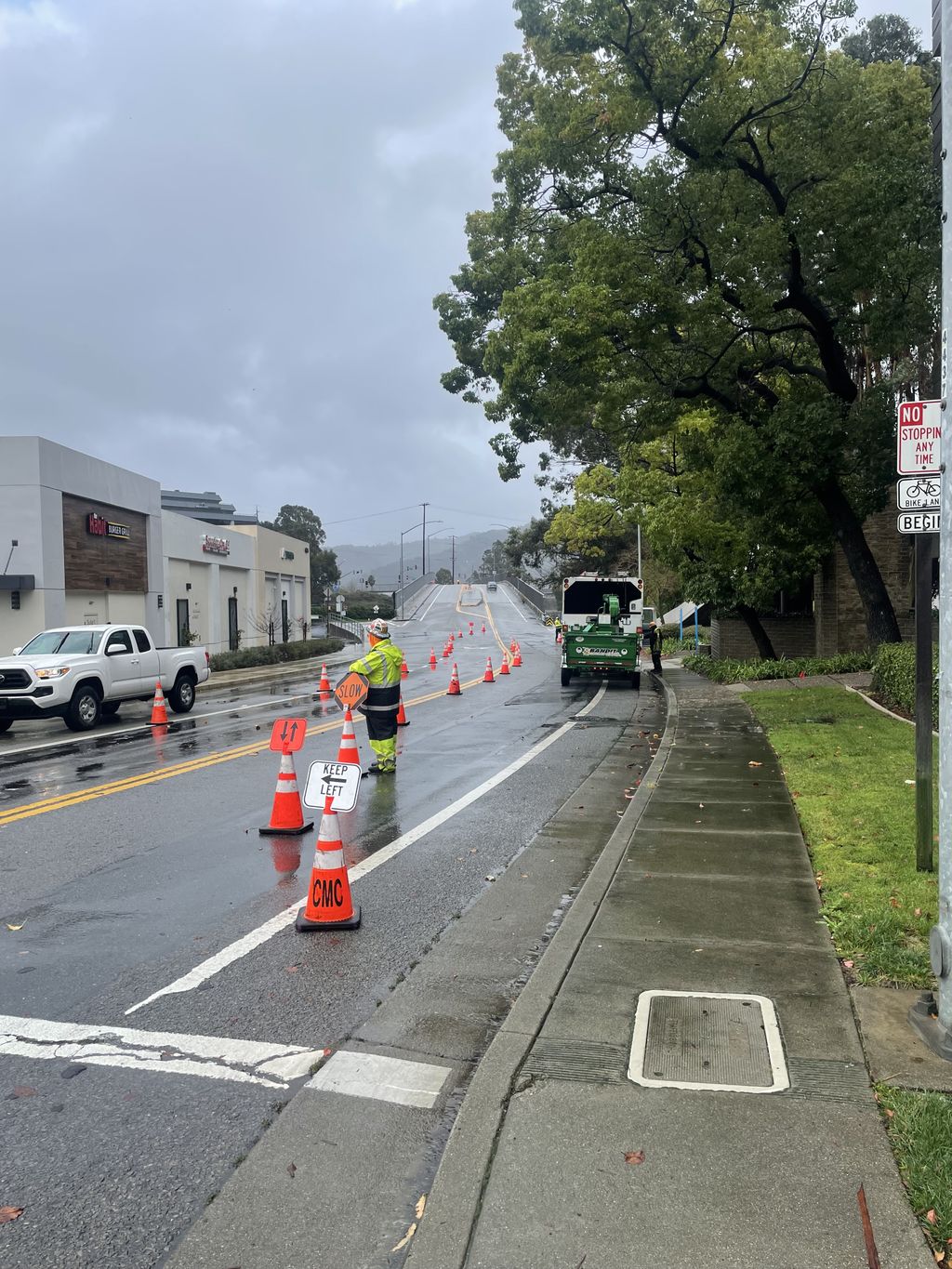 Traffic Control for busy streets