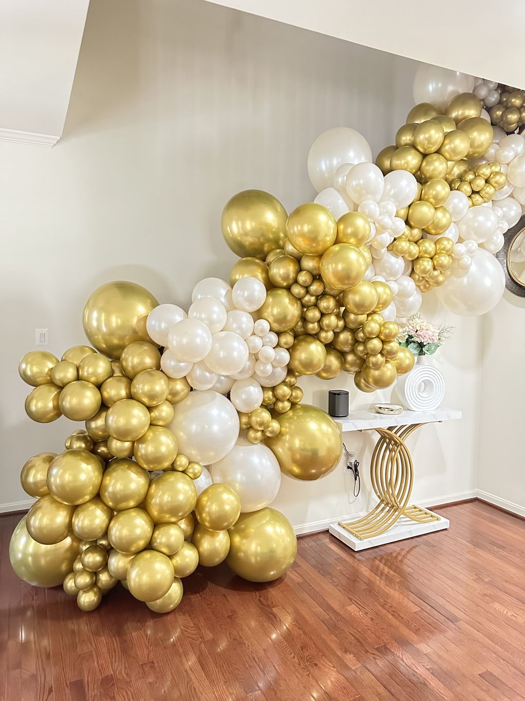 Featuring our balloon decor; 