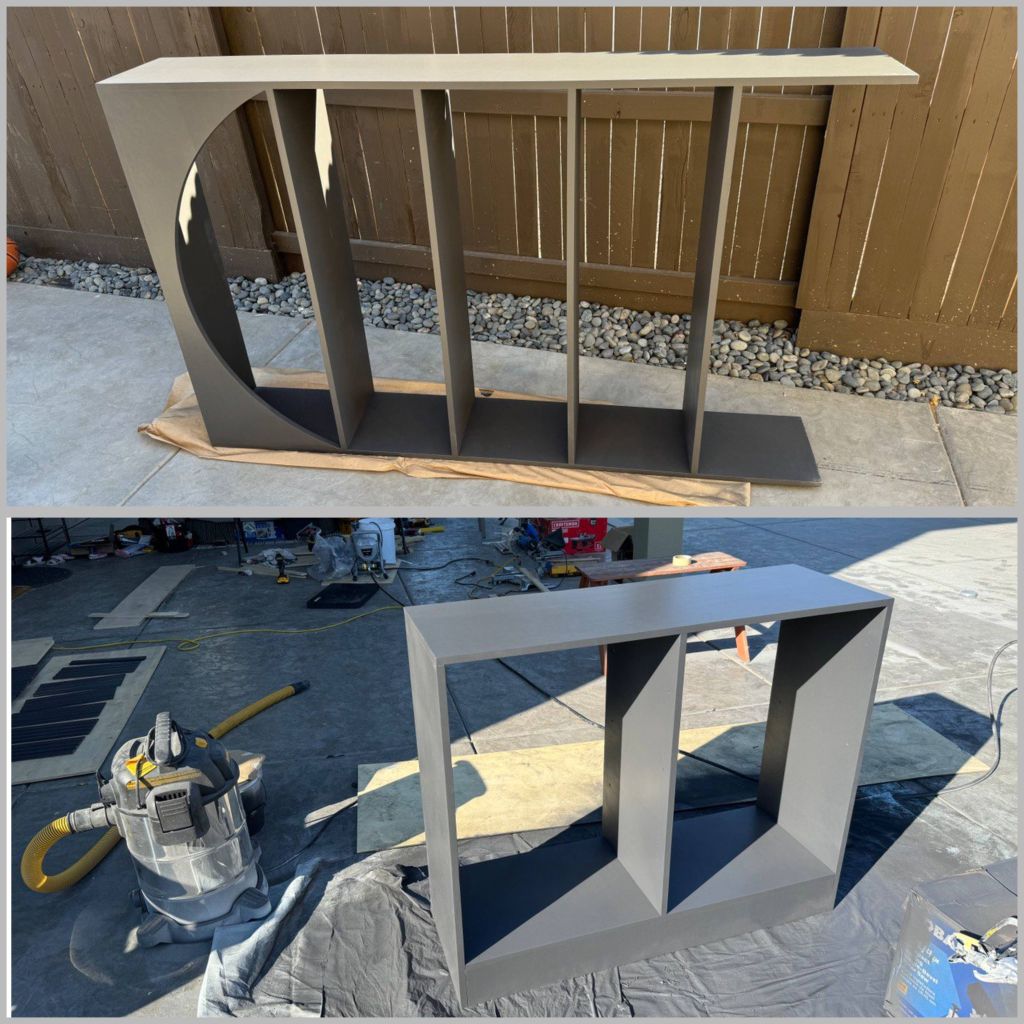 Crafted a cabinet entirely from scratch based on t