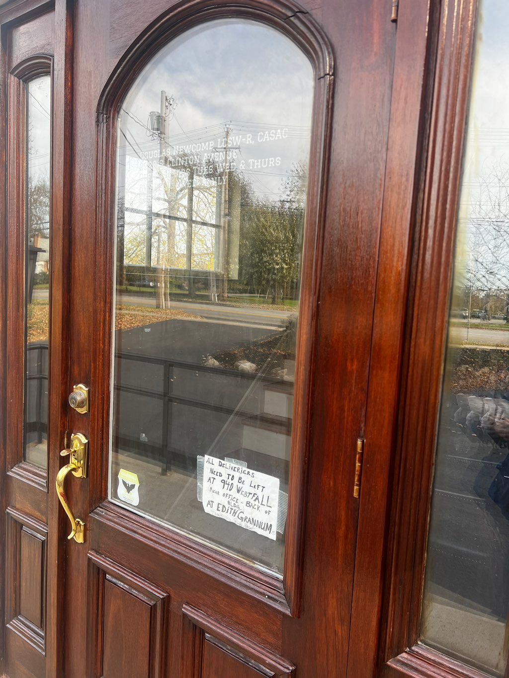 Refinished Door