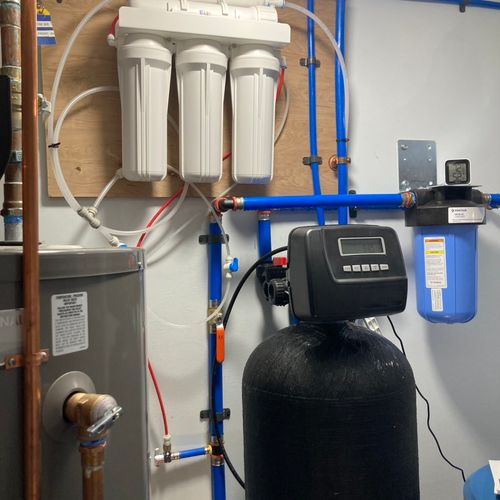 Water treatment & Water softener  installation ser