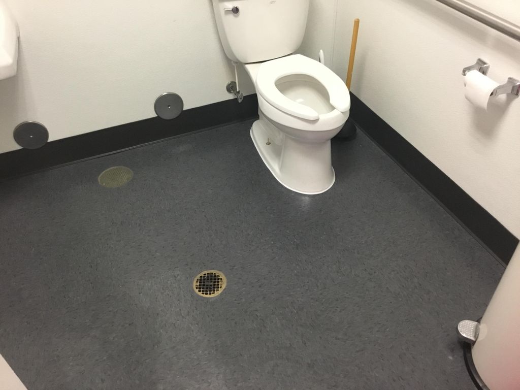 Install new flooring & toilet