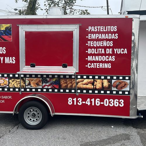 Food Truck wrap.