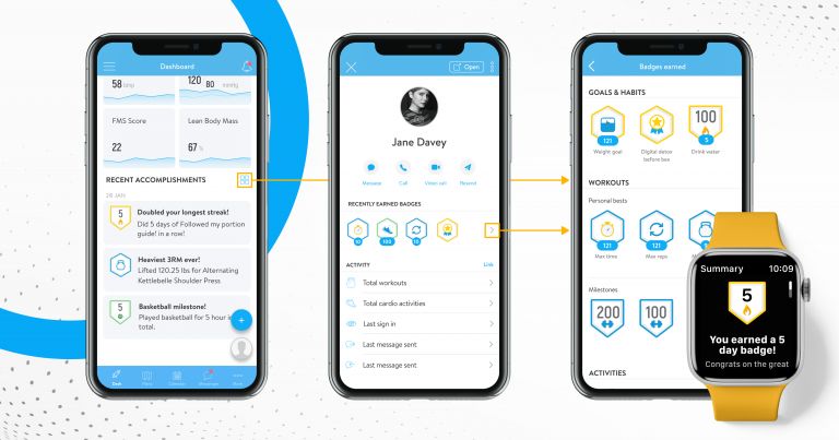 Personal Profile & App Log-in