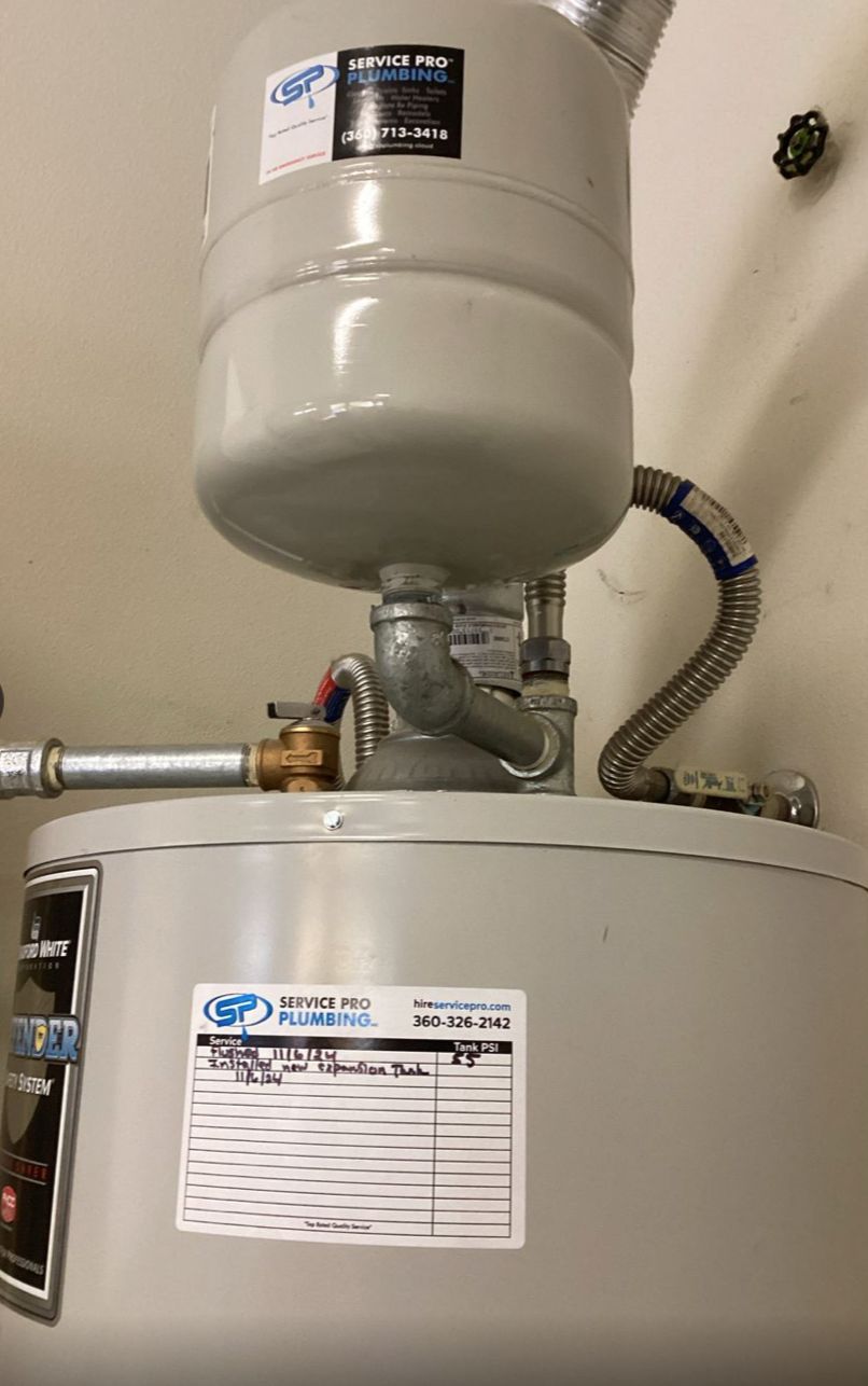 Water Heater Installation or Replacement