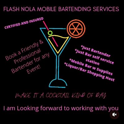 Avatar for Flash Nola Mobile Bartending Service