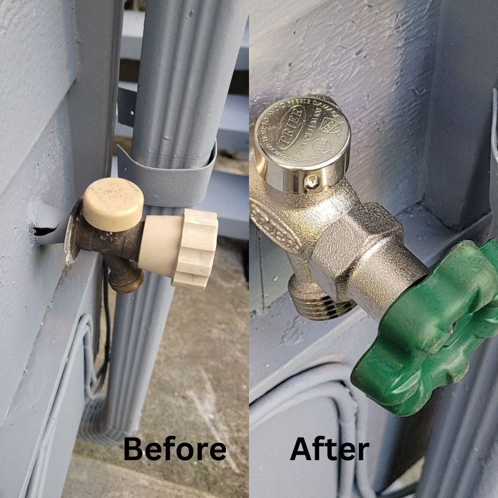 outside faucet replacement 