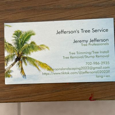 Avatar for Jefferson's Trees Service & Maintenance