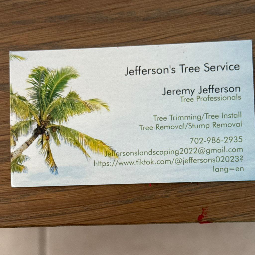 Jefferson's Trees Service & Maintenance