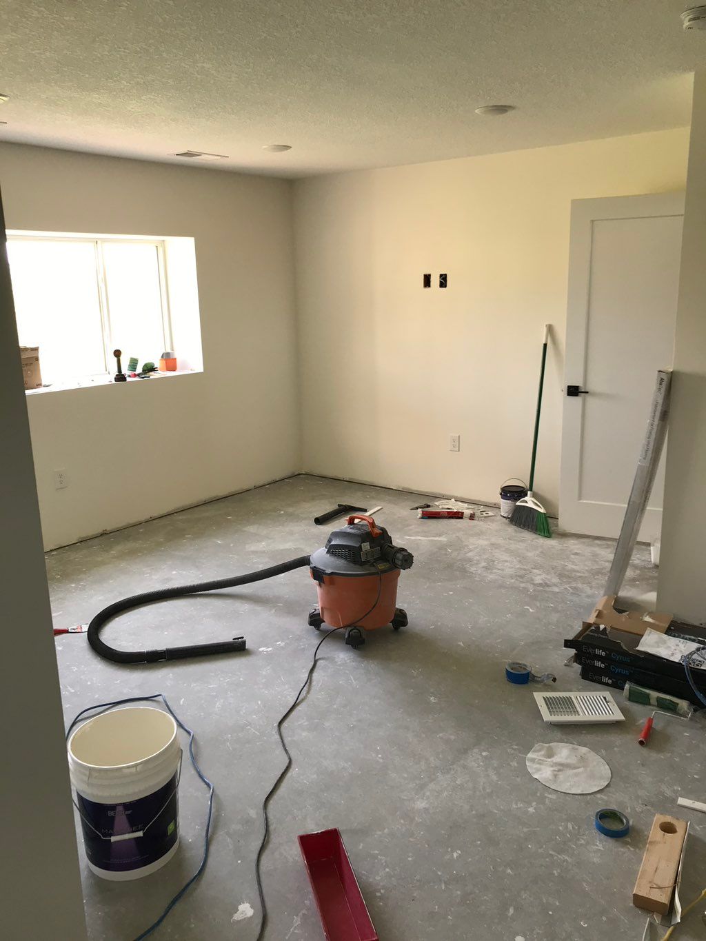 Basement finishing 