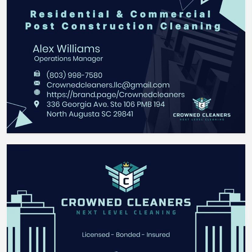 Crowned Cleaners llc