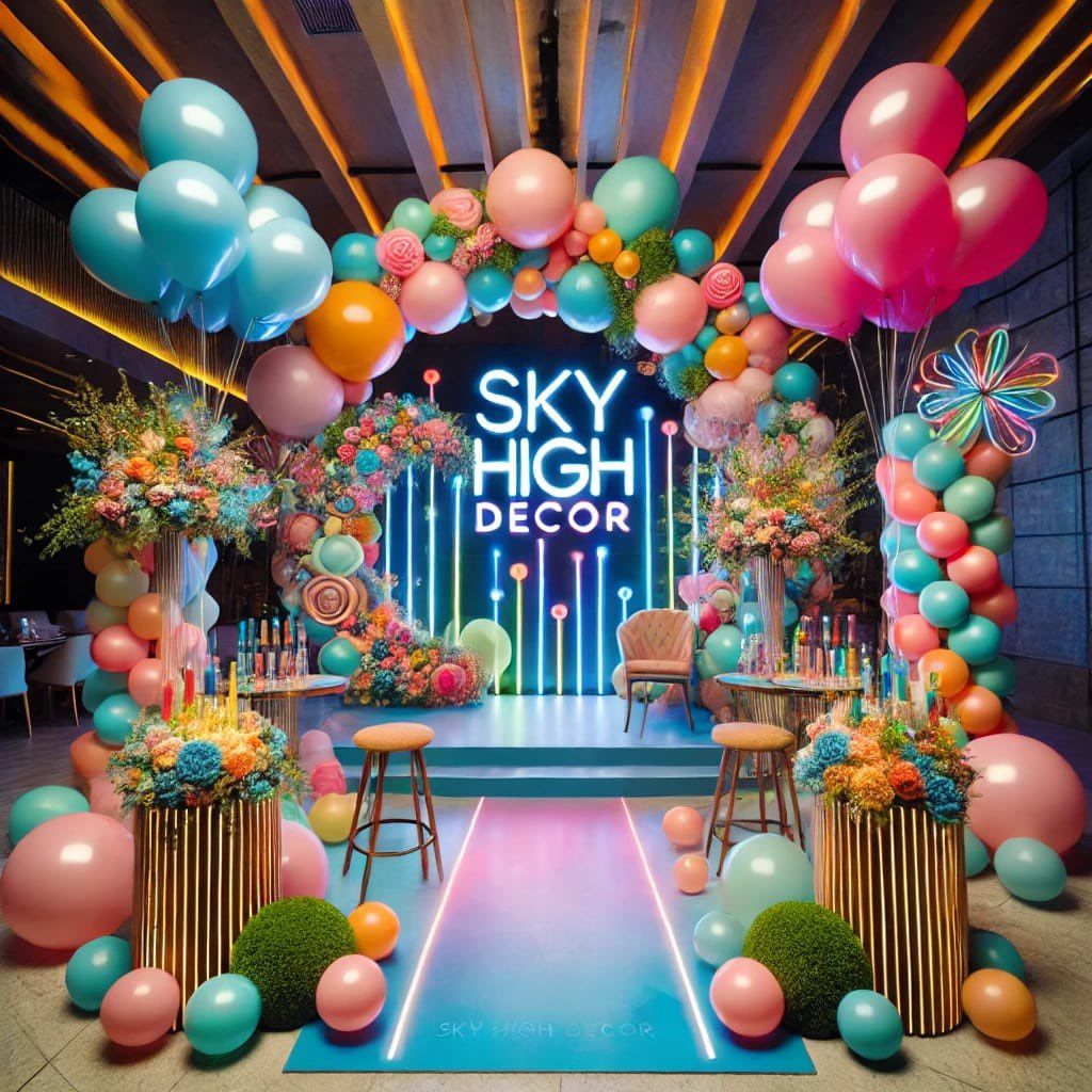 Sky high decor