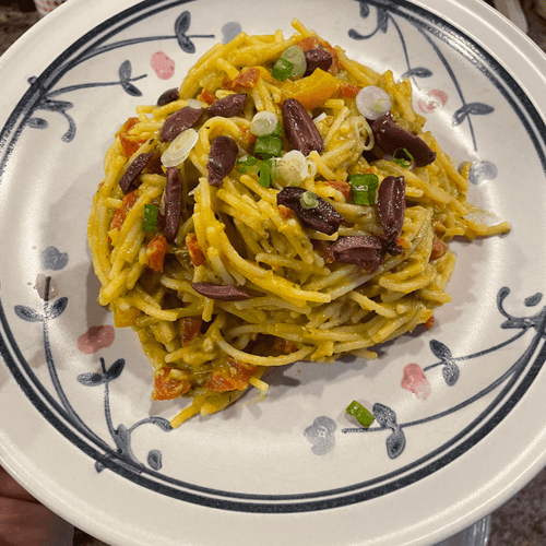 Vegan Mediterranean Pasta