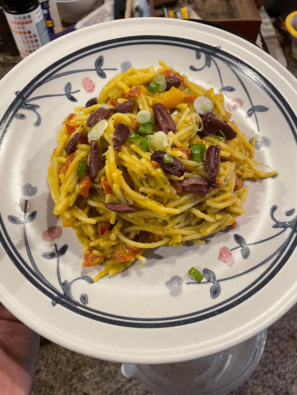 Vegan Mediterranean Pasta