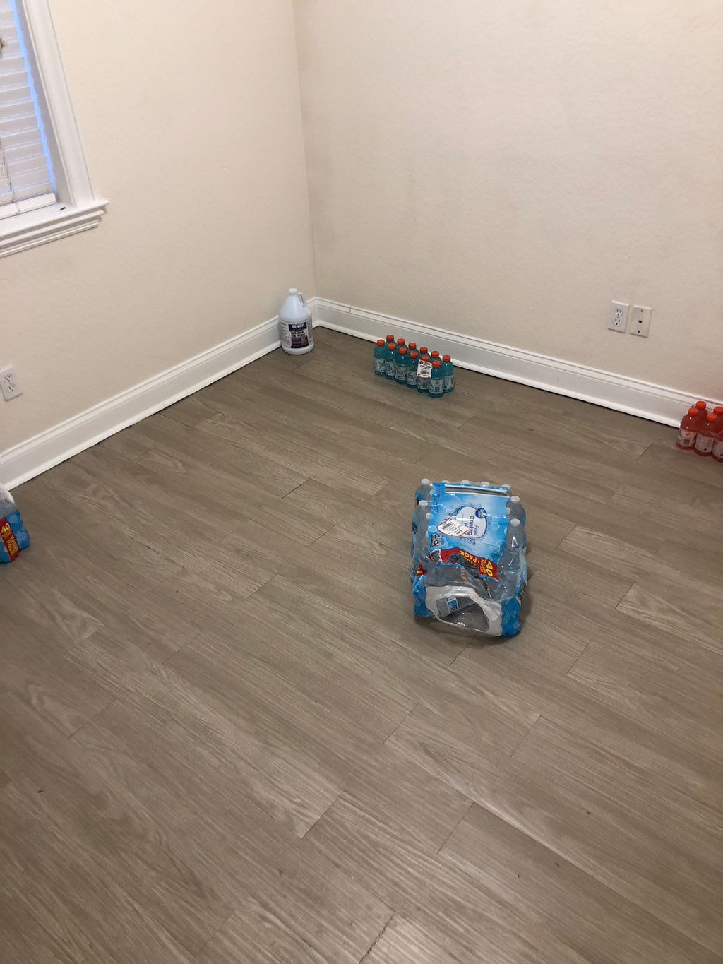 Installing vinyl flooring After