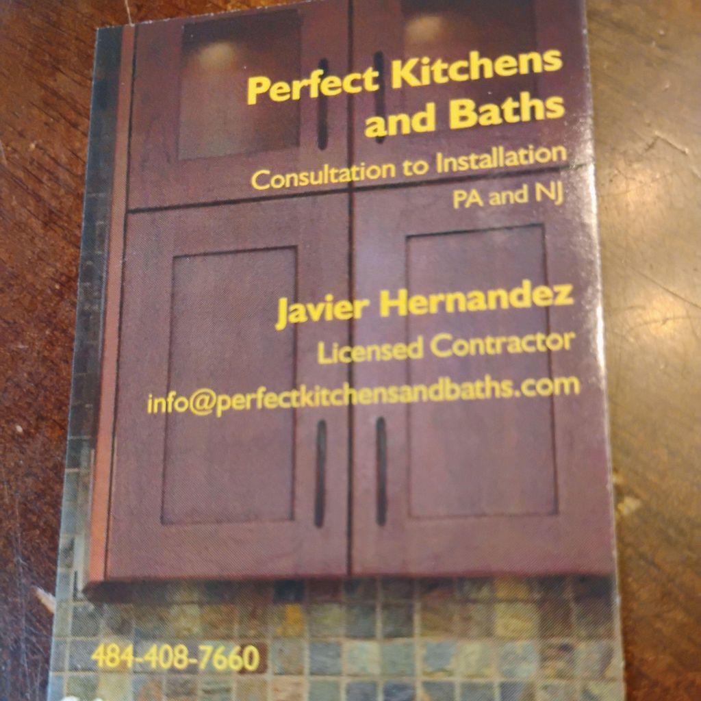 Javier Hernandez DBA Perfect Kitchens and Baths