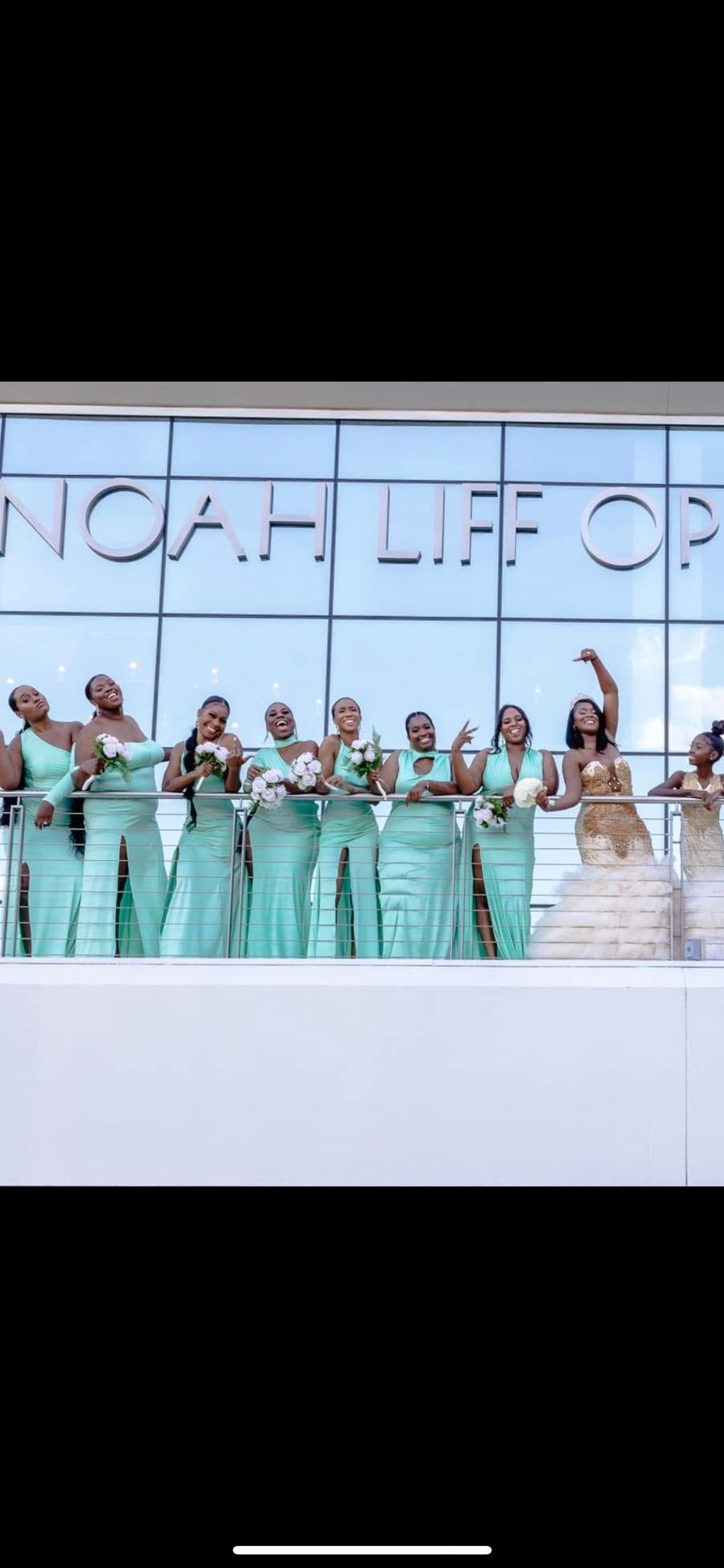 My most recent wedding I styled everyone’s hair in