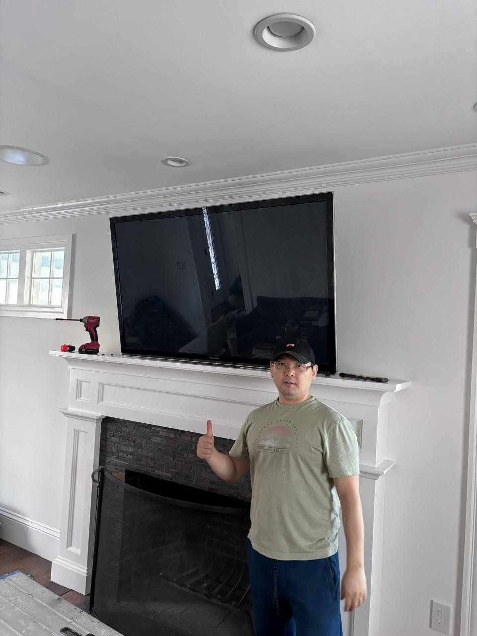 AssemblyMass did a fantastic job installing my TV 