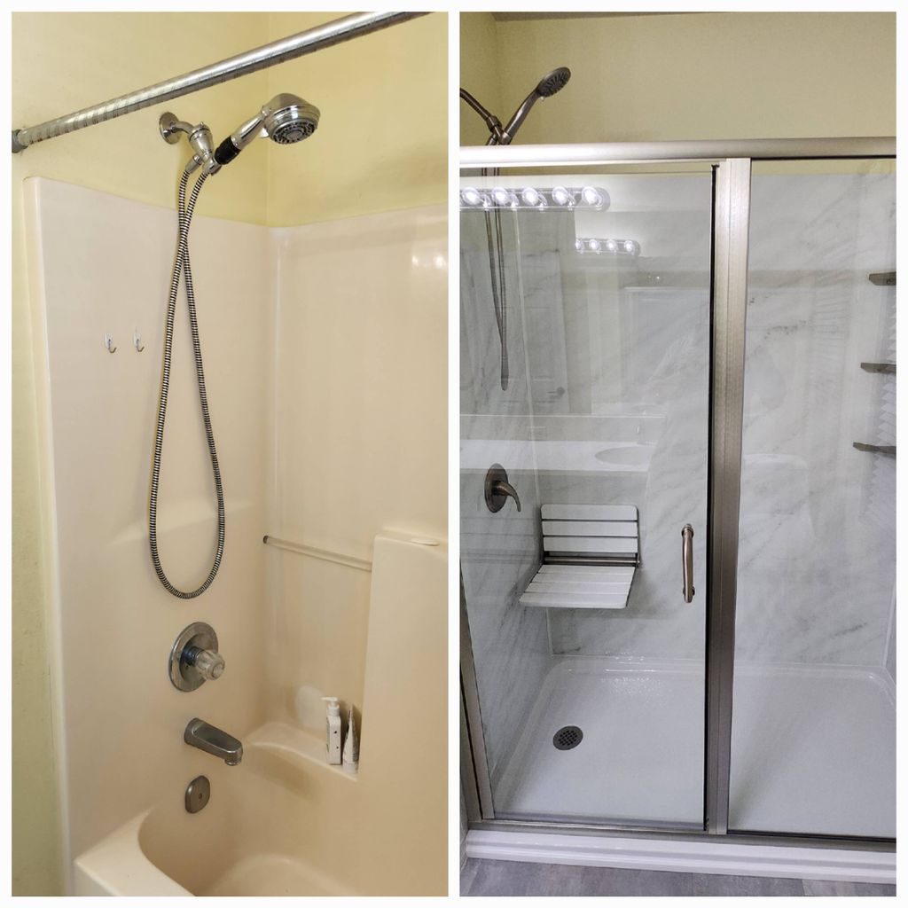 Remodel old shower 🚿 😃