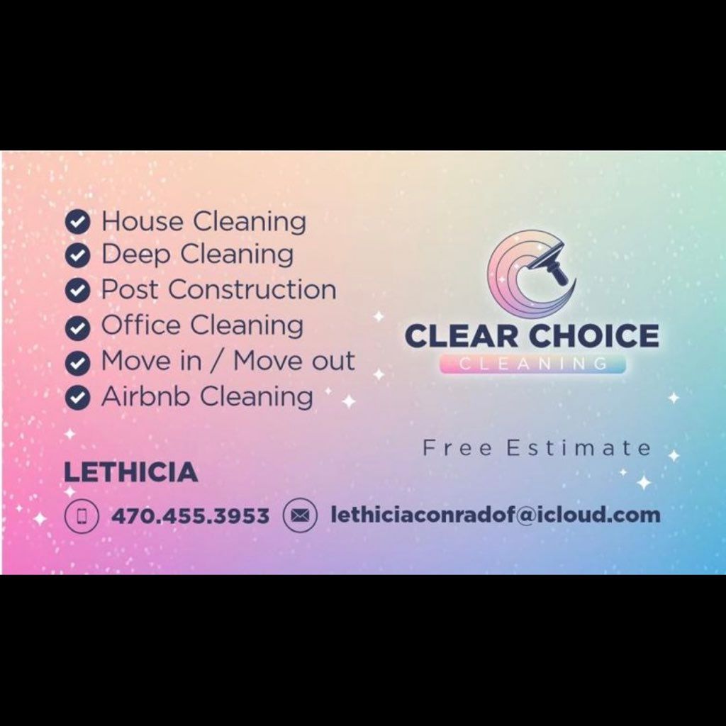Clear Choice cleaning