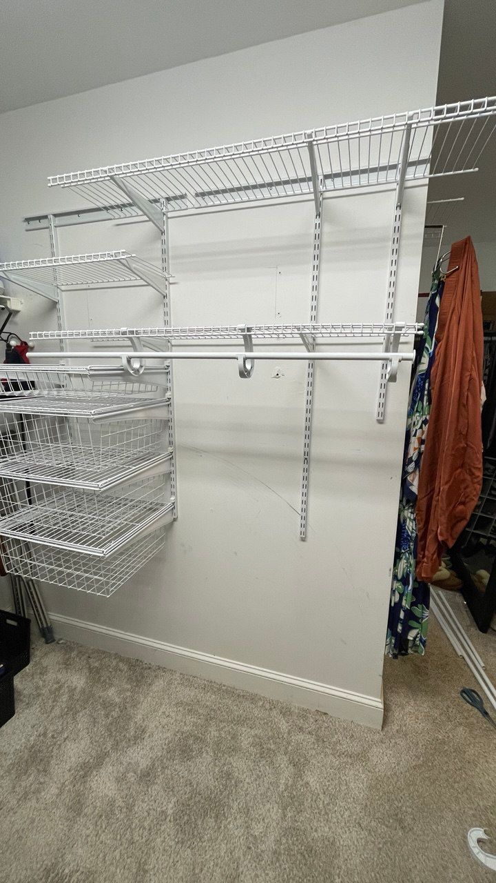 Closet and Shelving System Installation