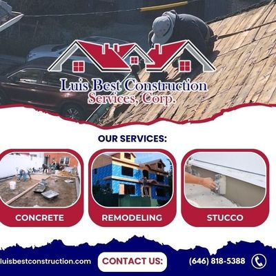 Avatar for Luisbestconstruction services corp