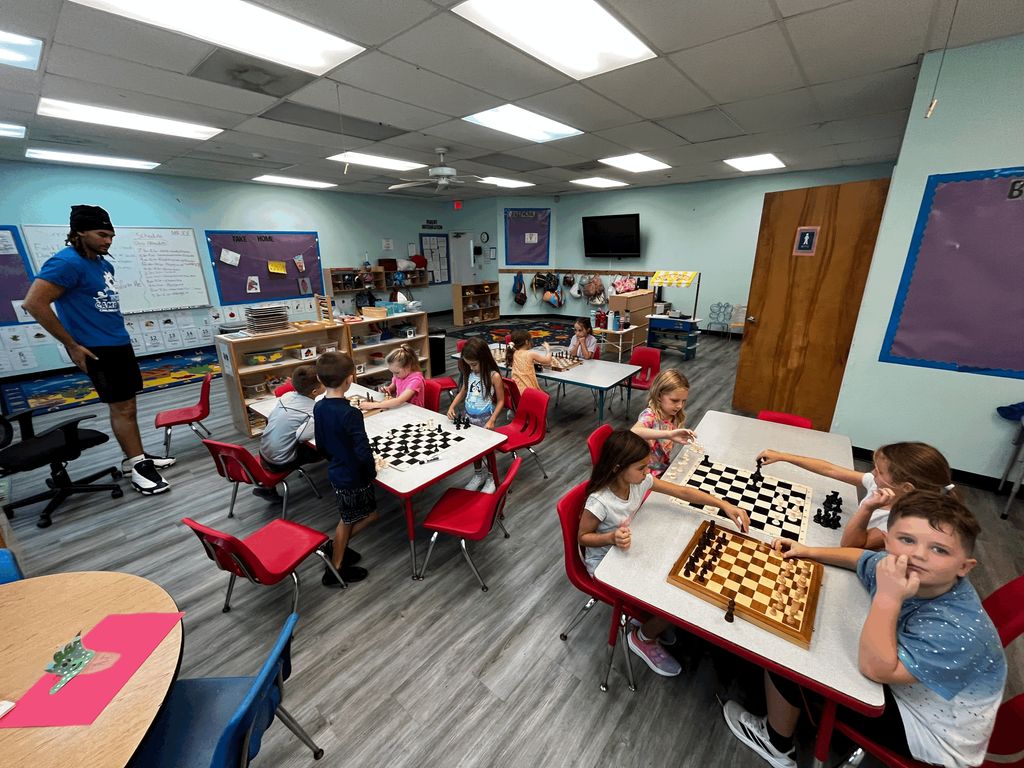 Local group chess lesson