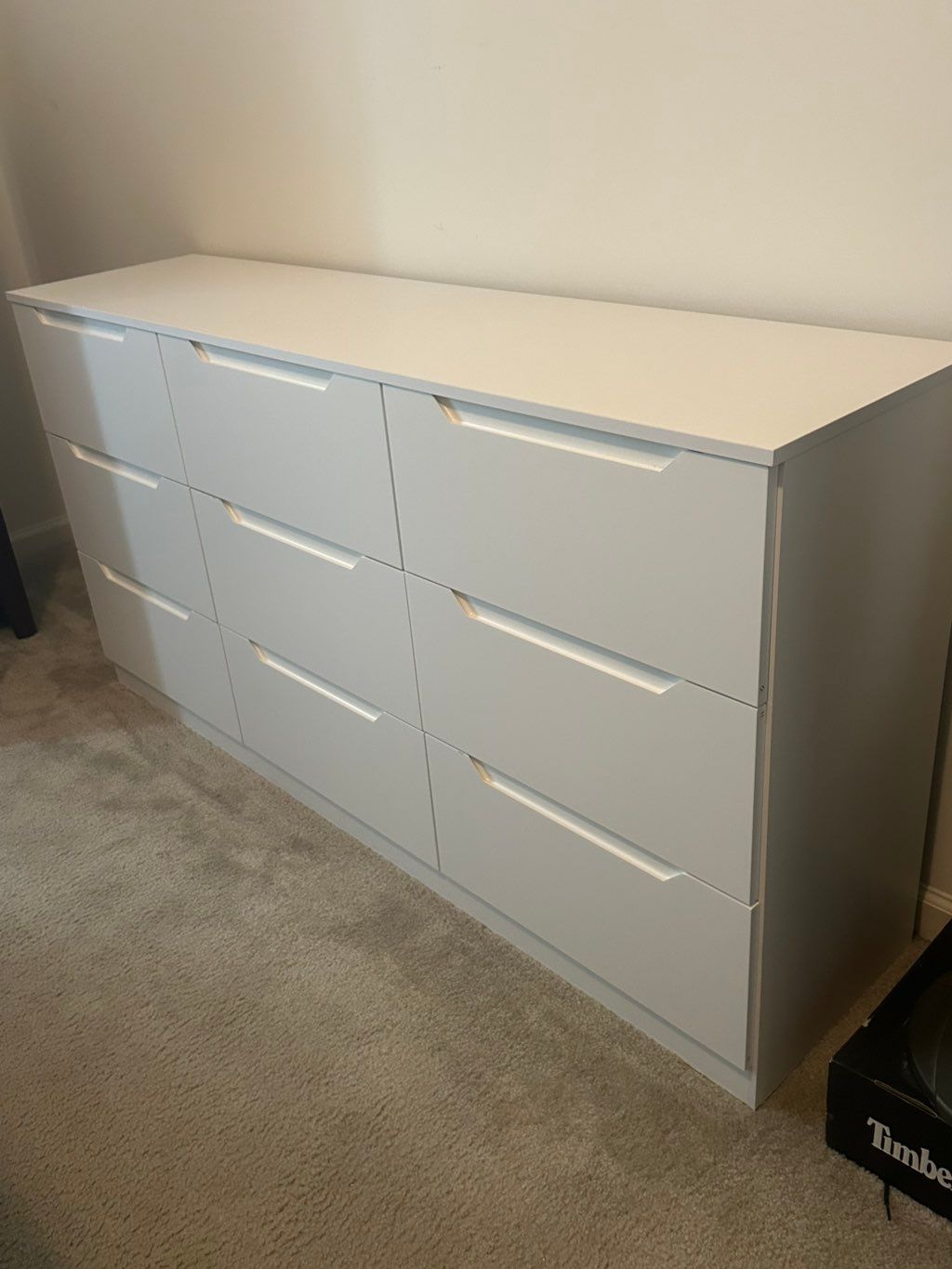 This dresser was completed in just under two hours