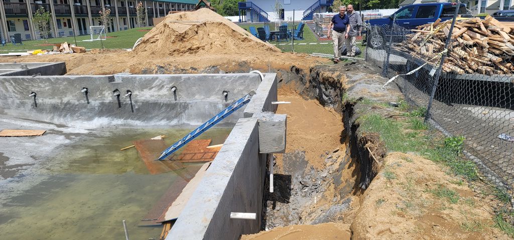 In-Ground Swimming Pool Construction