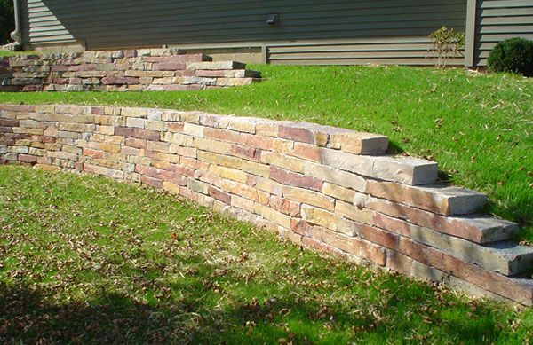 Stone Retaining Wall Oakley