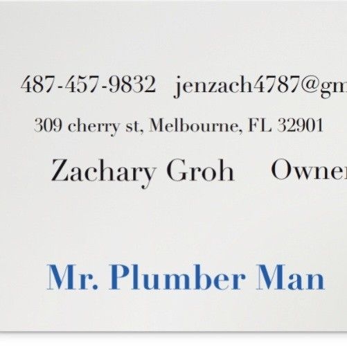 Mr Plumber Man