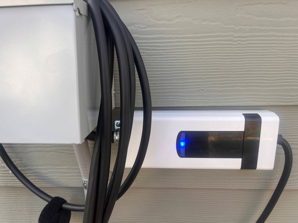 EV charger installation- Chevy Bolt