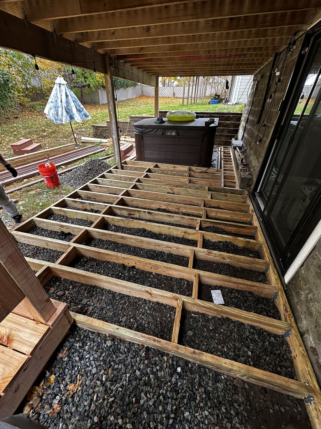 Patio build