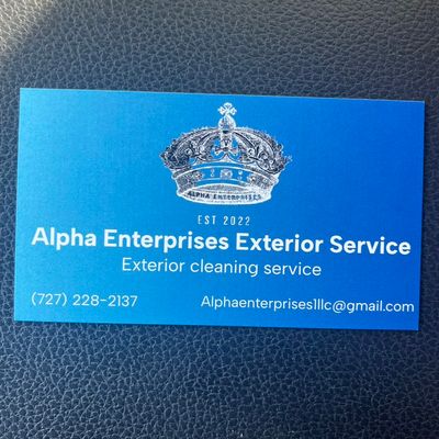 Avatar for Alpha Enterprises Exterior Services