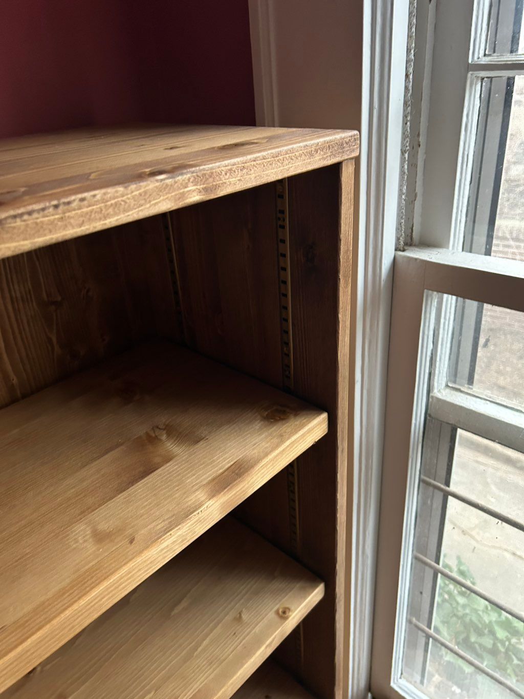 Custom bookcase for client’s extensive research co