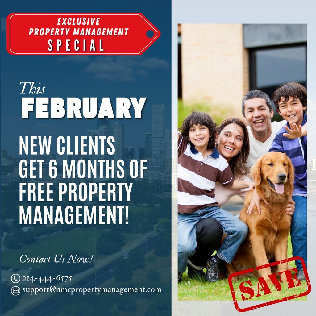 Exclusive Property Management Special Offer: This 