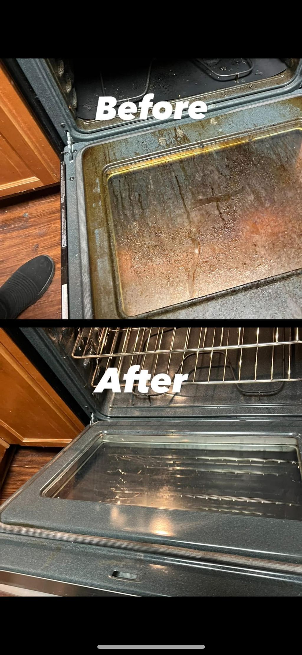 Don't forget to add your oven cleaning!