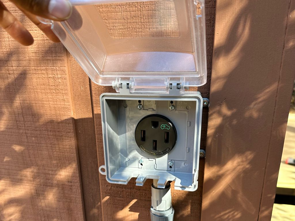 EV Charging Receptacle Installation