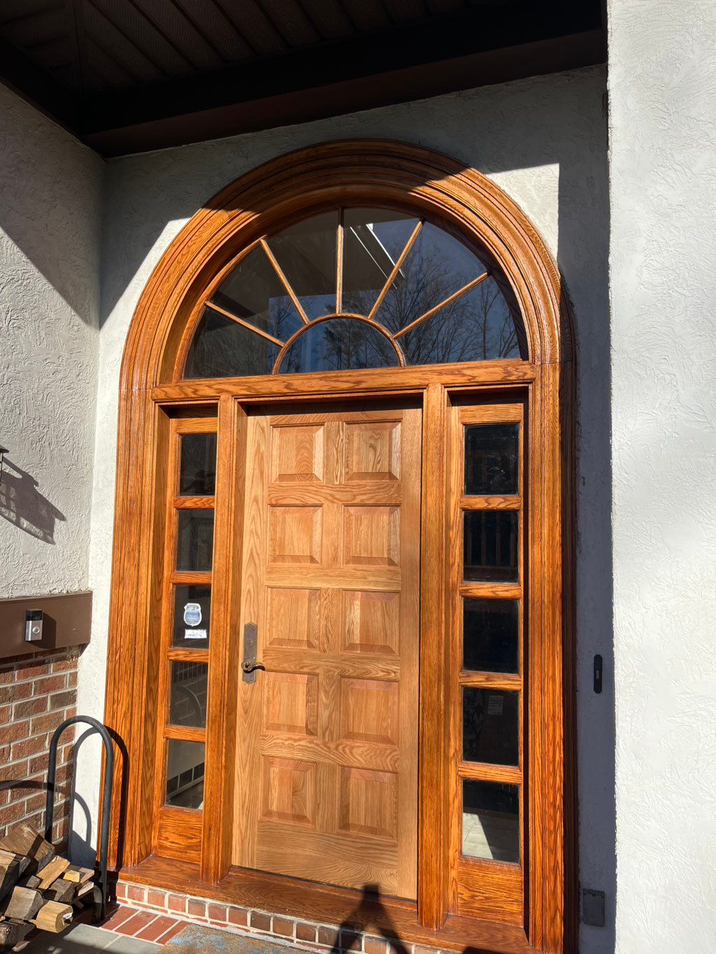 Great experience with my custom door installation.